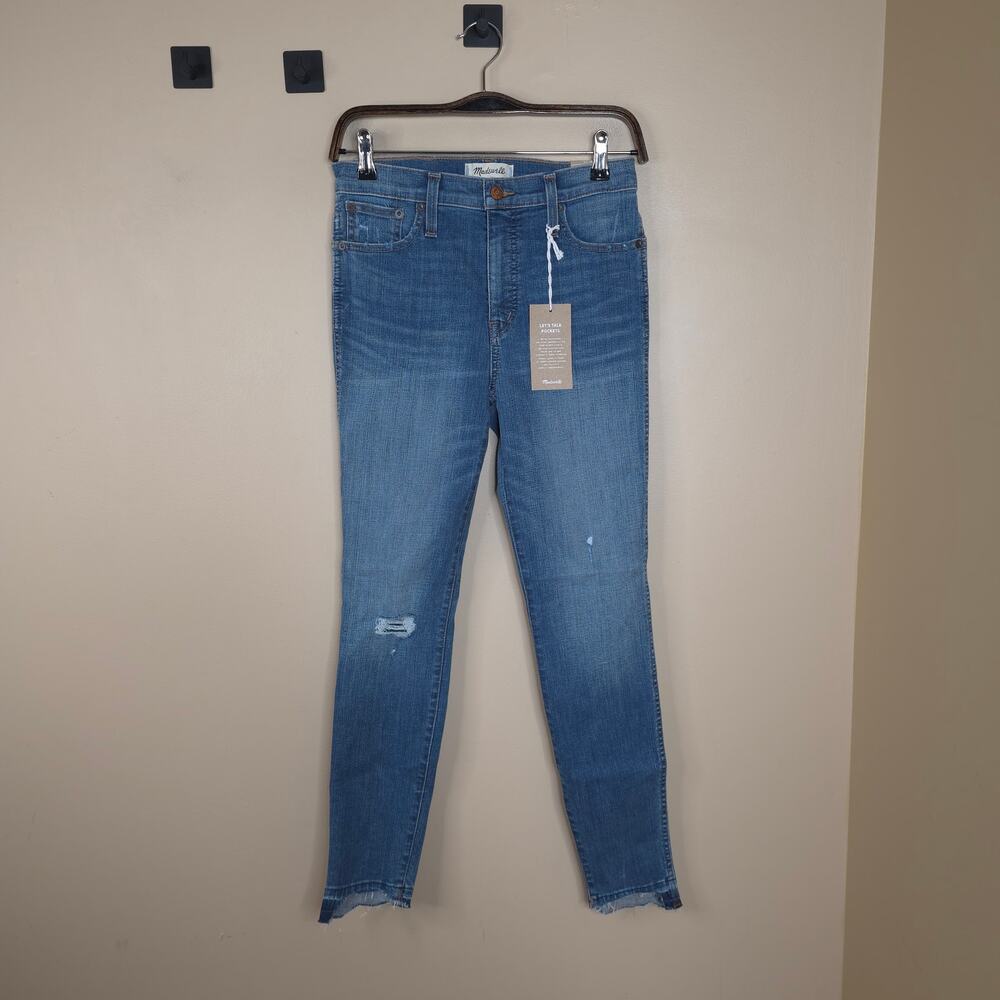 Madewell 10" High-Rise Skinny Jeans Size 26